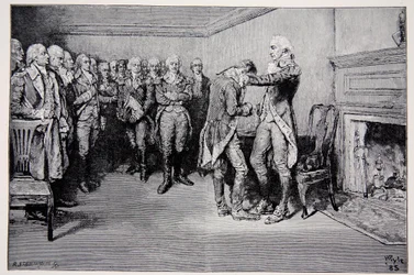 Washington Taking Leave of His Officers, December 4th 1783